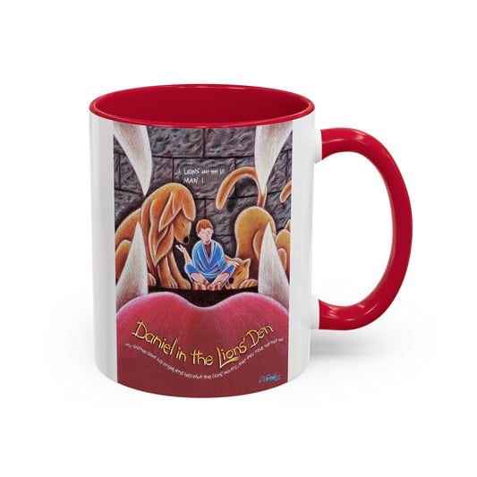 Daniel in the Lions Den Mug
