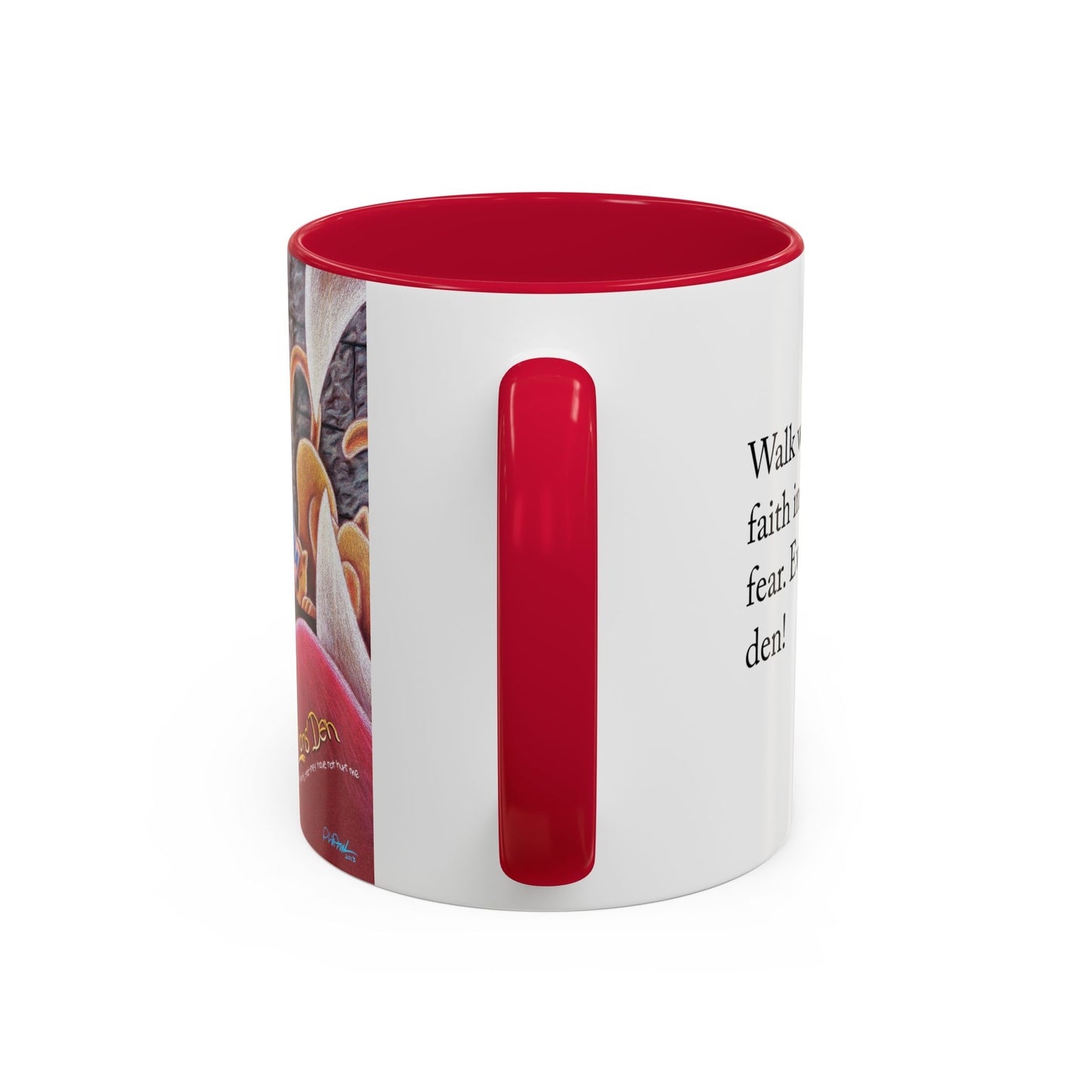 Daniel in the Lions Den Mug