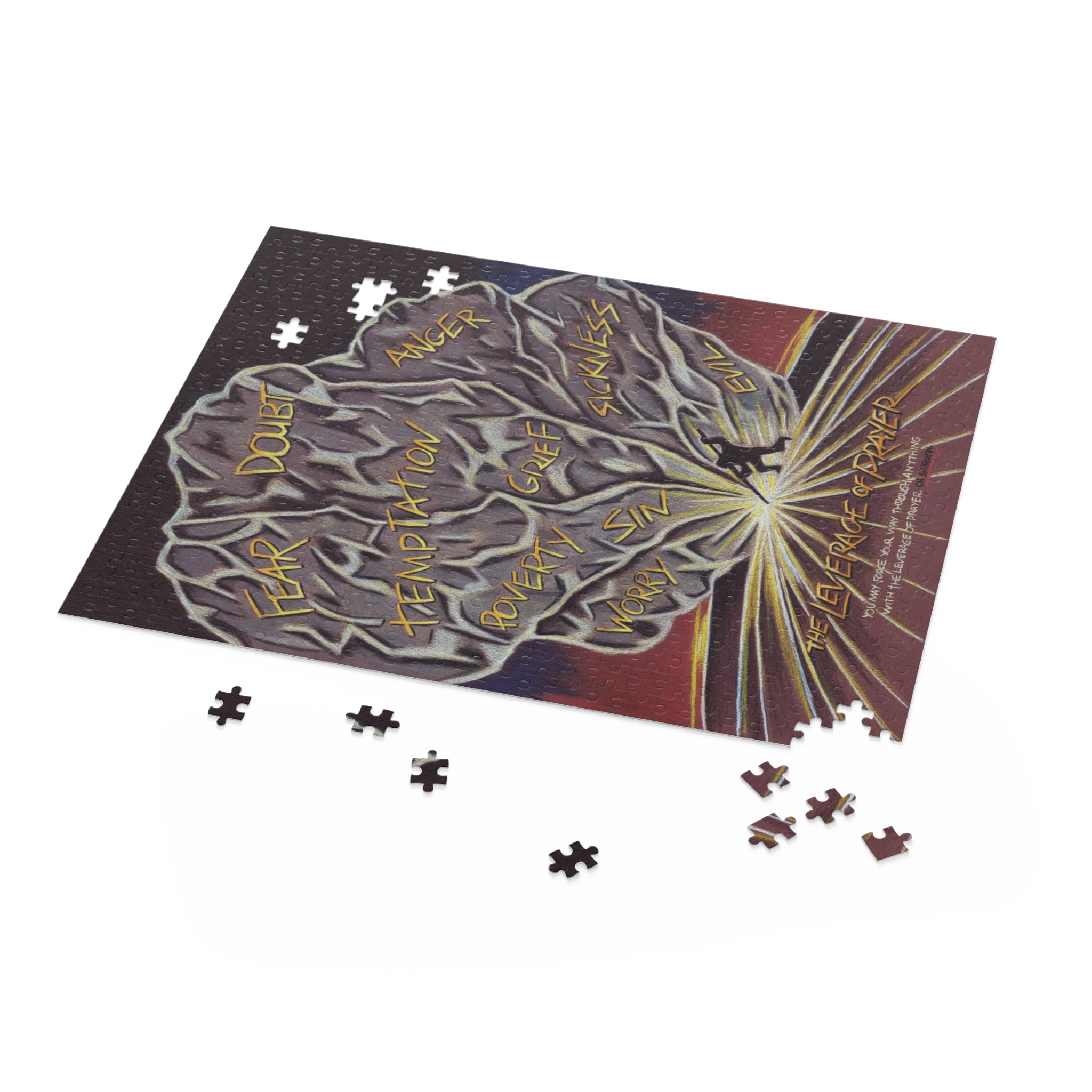 The Leverage of Prayer Puzzle-Art for Gods Children