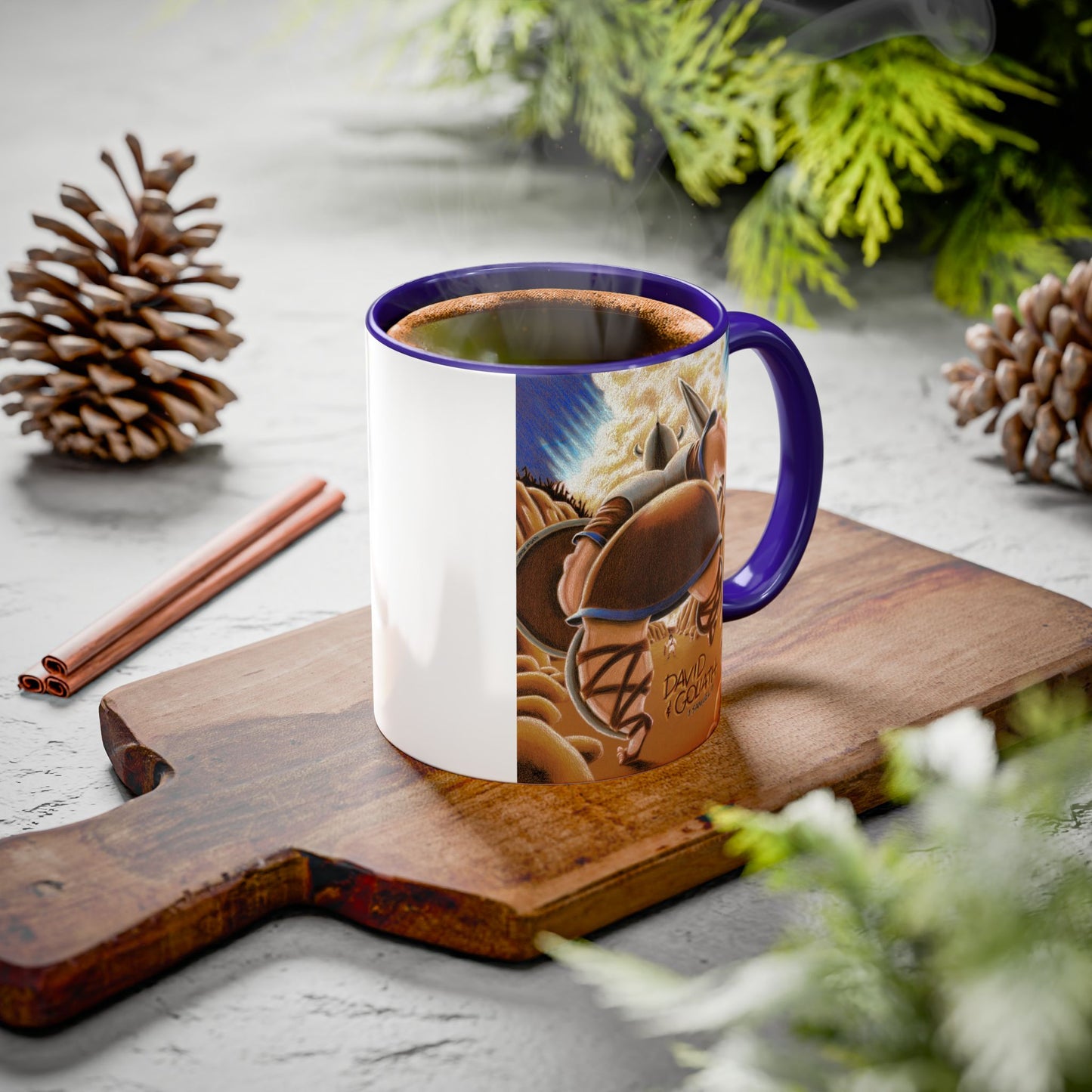 David & Goliath Mug