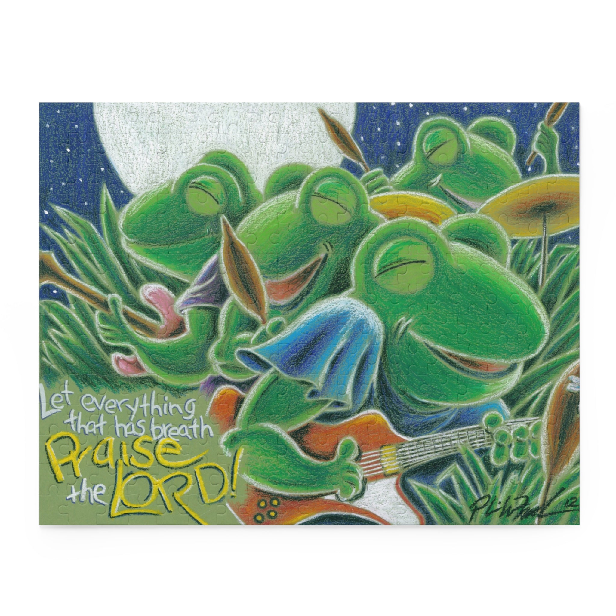 Praise the Lord Puzzle-Art for Gods Children