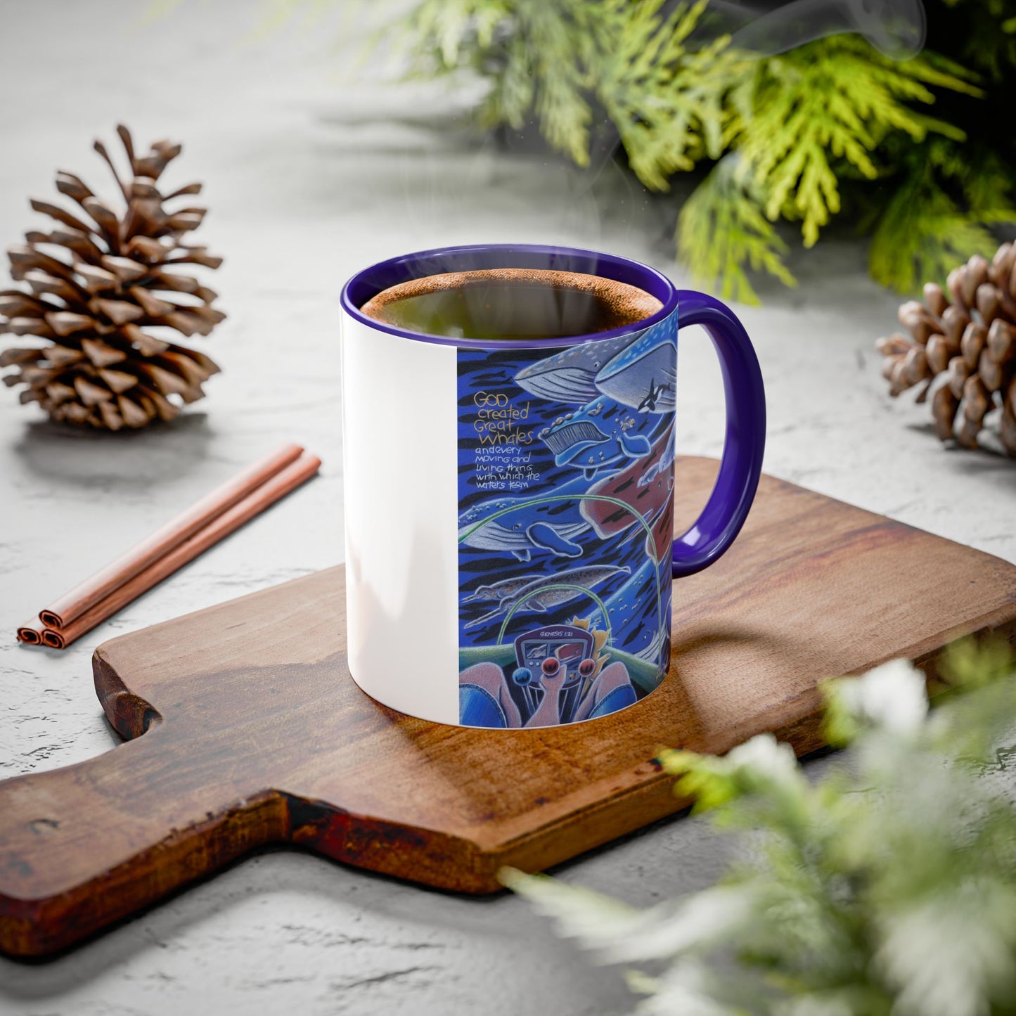 Great Whales Mug