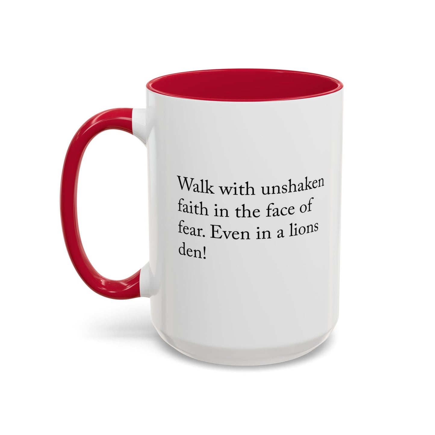 Daniel in the Lions Den Mug