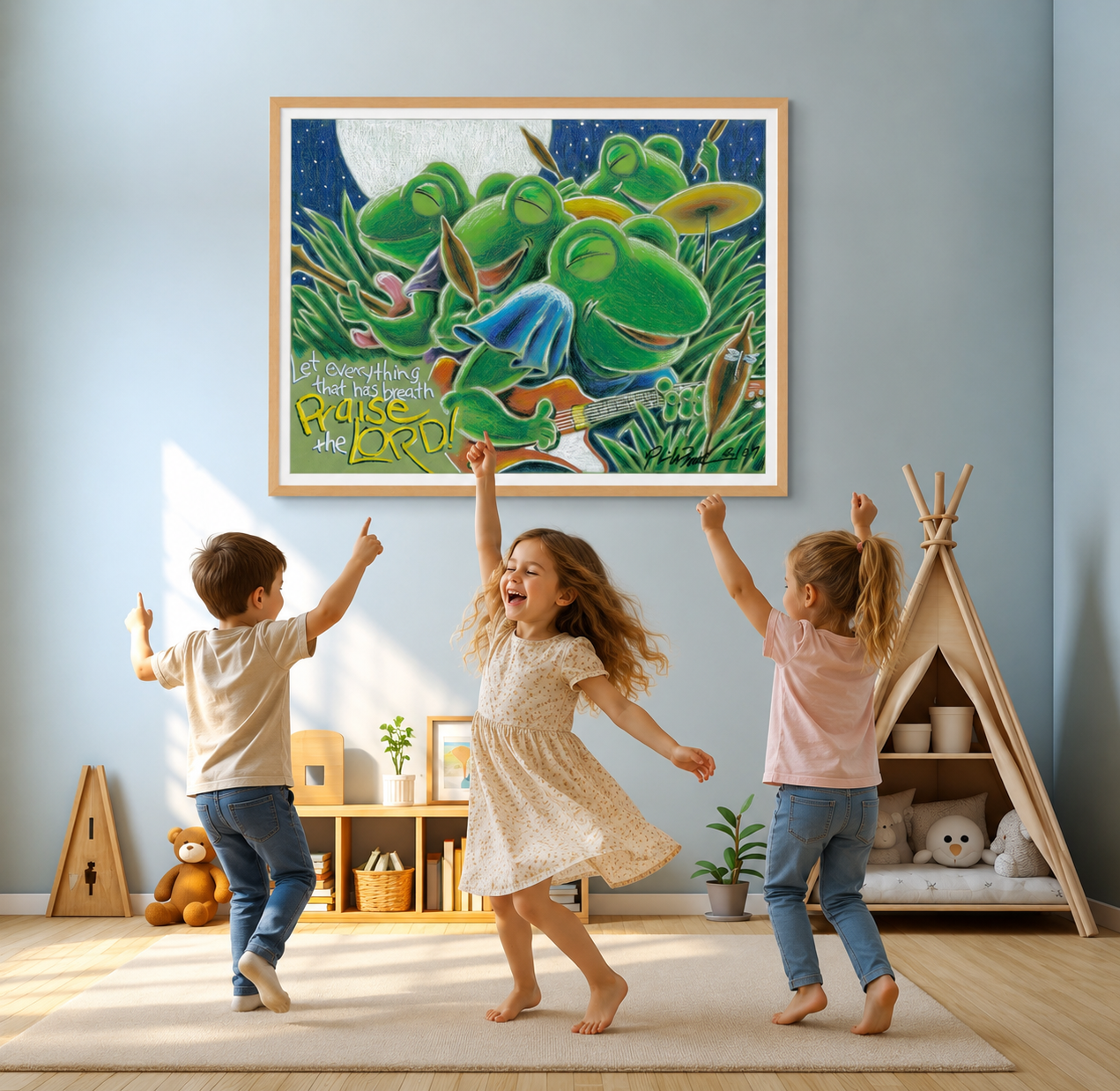 Praise the Lord-Art for Gods Children