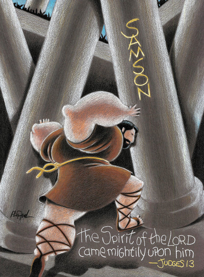 Mighty Samson Canvas