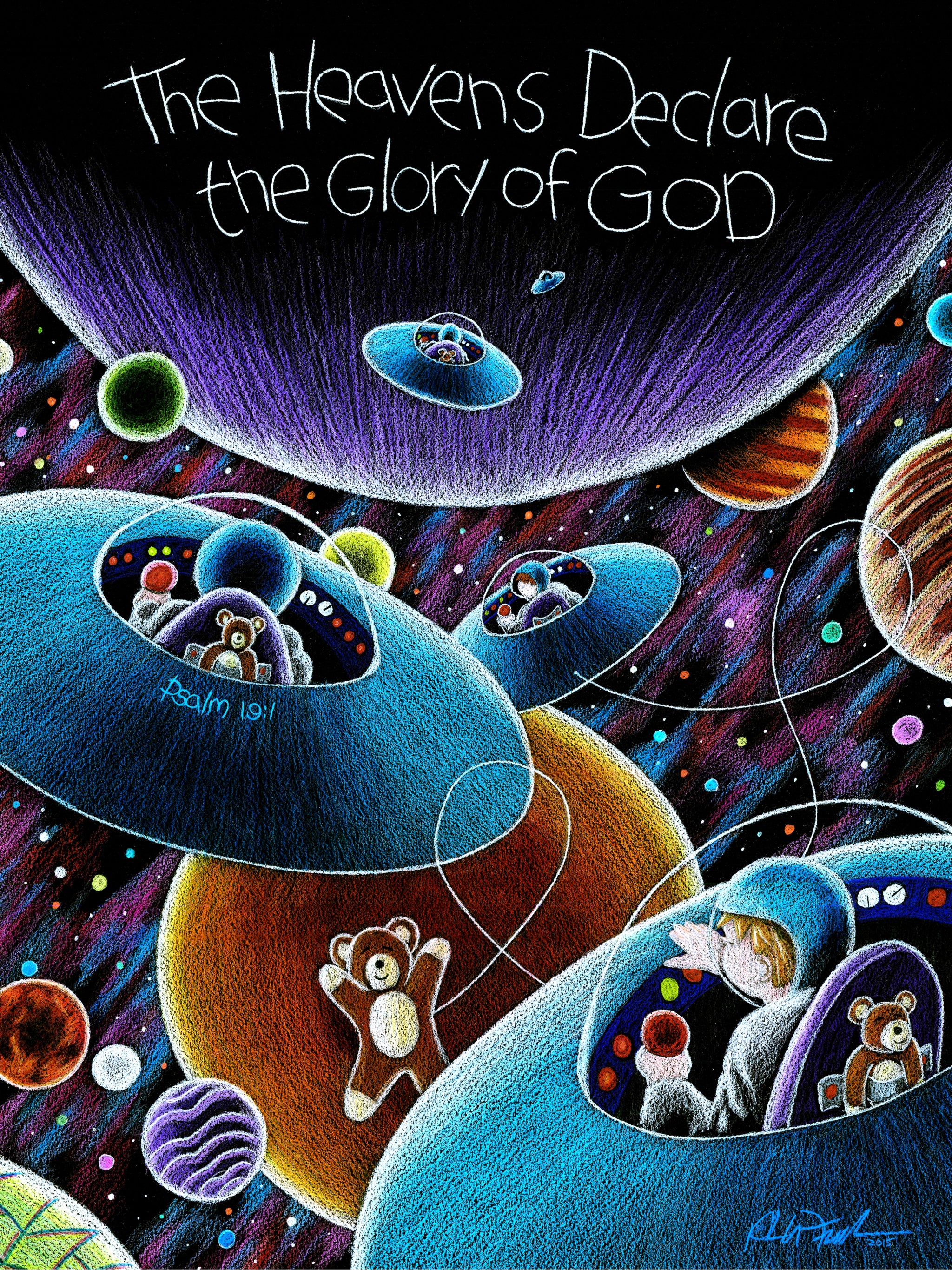 The Heavens Declare-Art for Gods Children