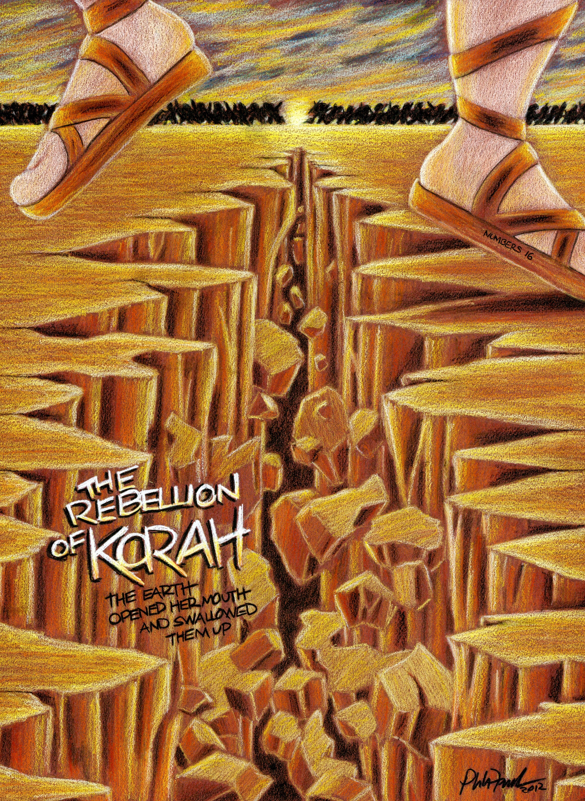 The Rebellion of Korah-Art for Gods Children