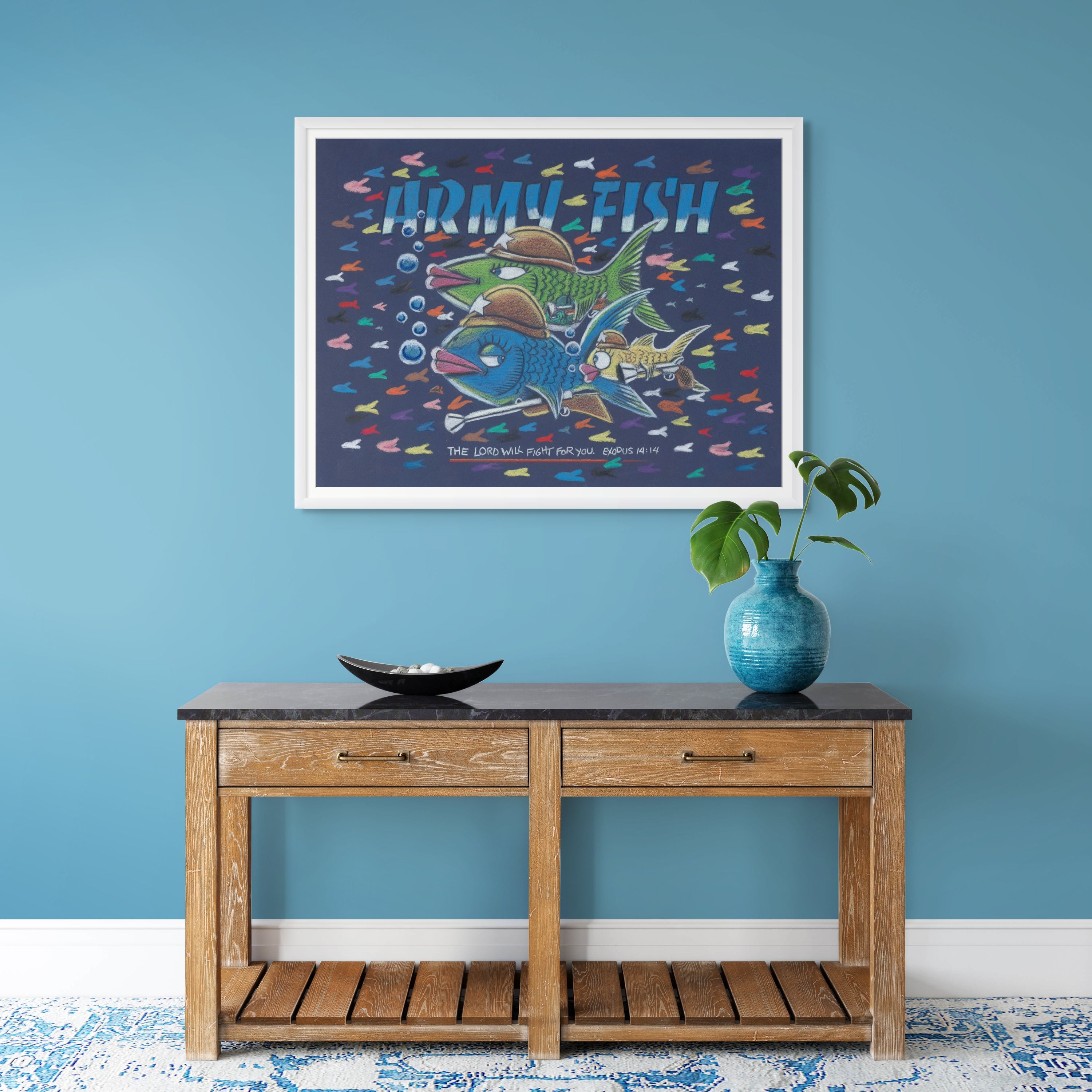 Army Fish-Art for Gods Children