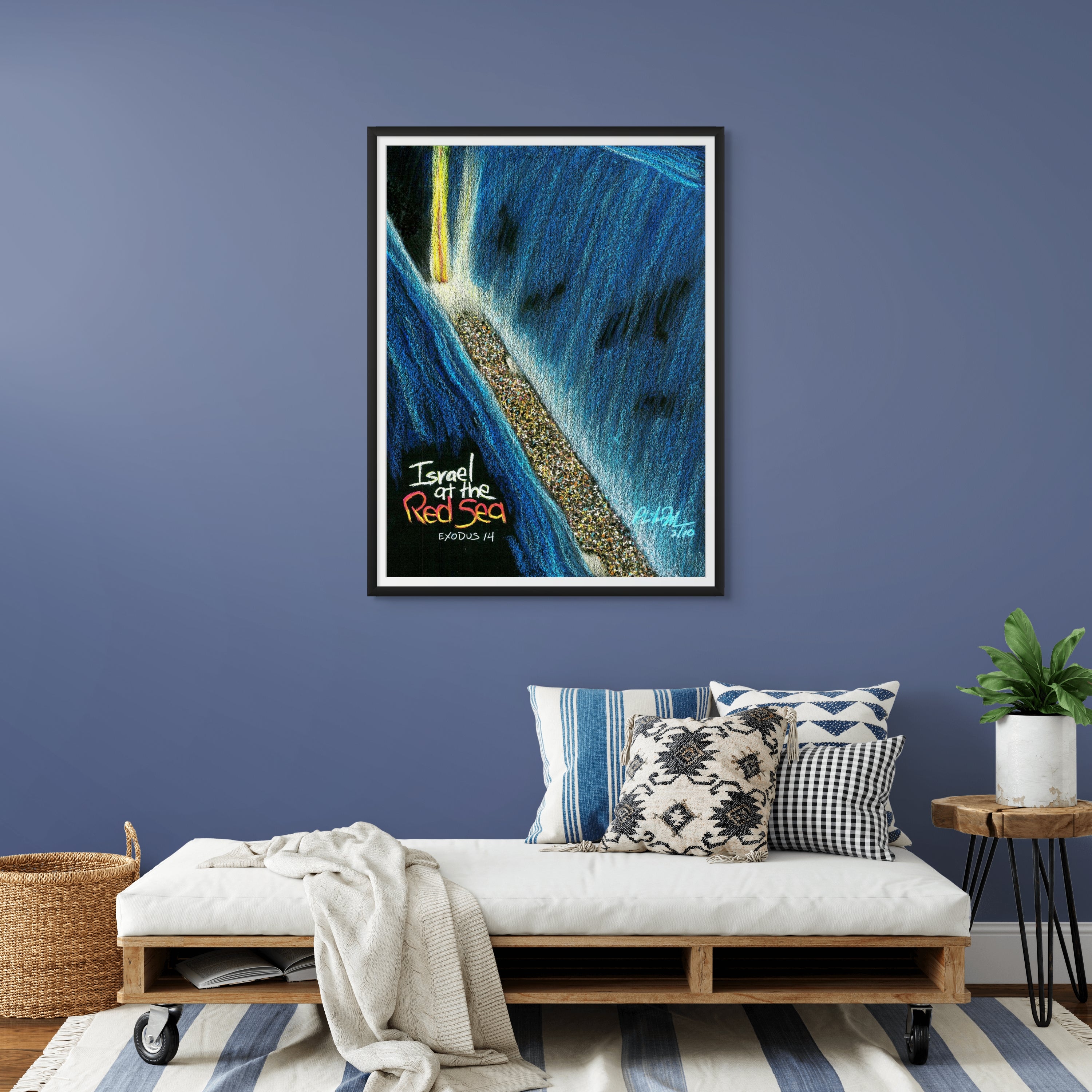 Israel at the Red Sea-Art for Gods Children