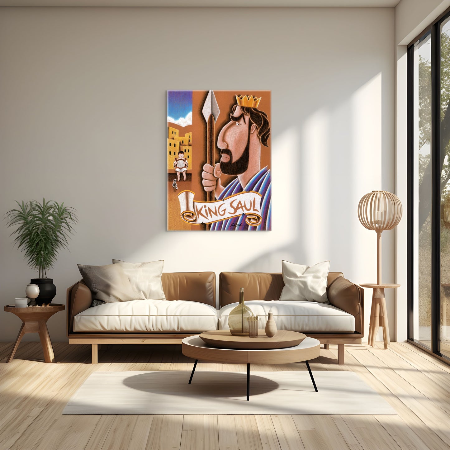 King Saul Canvas