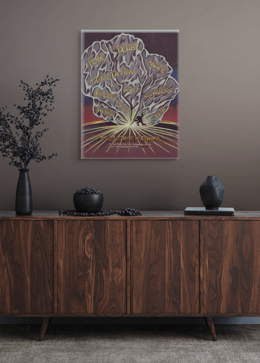 The Leverage of Pray Canvas